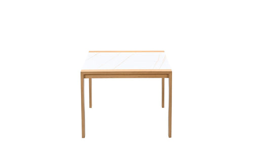 Austin tafel - 180x100 cm - light teak look - Centostone milano beige