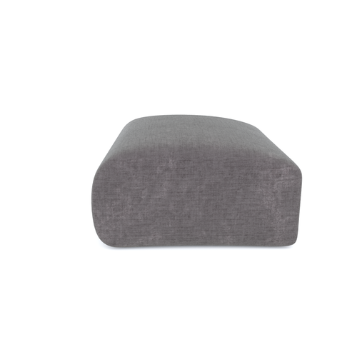 Sia Home - Zitzak MYRA - getextureerd fluweel grijs 75cm