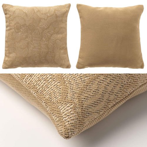 KUSSENSET - 3-delig - Natural Plains - 45x45 cm, 30x50 cm - inclusief binnenkussens - groen, beige