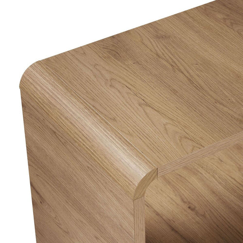 Calicosy - Etagère CELENA - Donker hout 78x34x154 cm