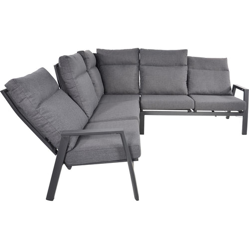 Lesli Living loungebank Ohio - antraciet - 142,5x83x98cm
