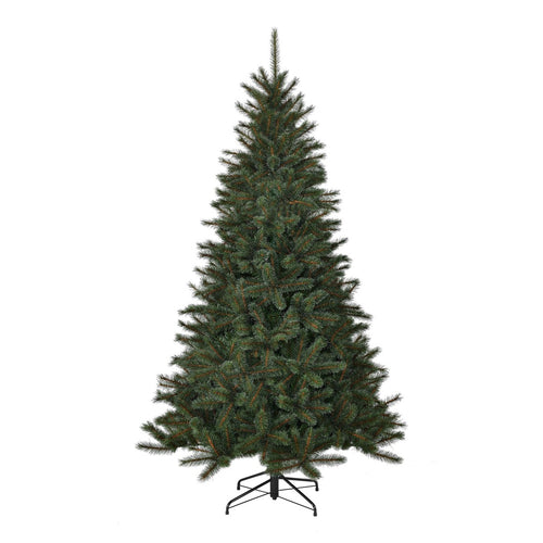 Black Box Trees Toronto Kerstboom - Kunstboom met Frosted Naaldtips voor Bevroren Effect - Kerstversiering voor Binnen - Scharnierconstructie voor