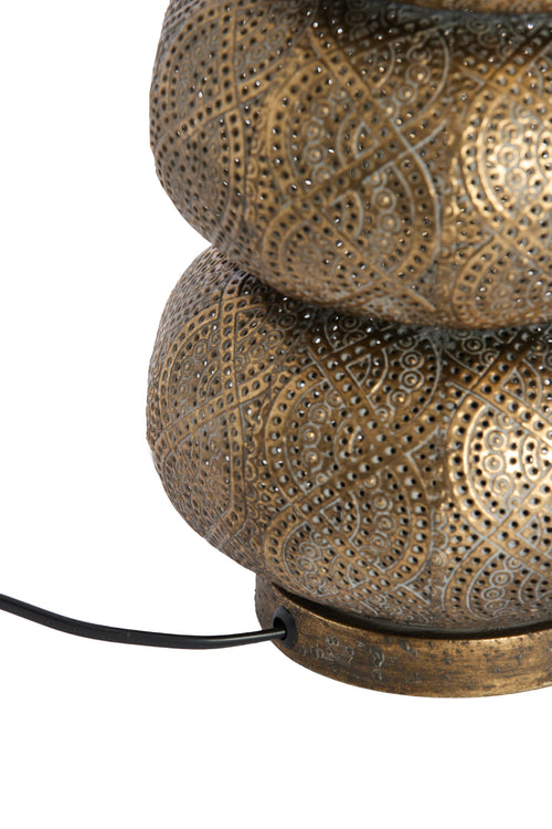 Light & Living tafellamp KAITO - bruin - Ø19.5x42cm