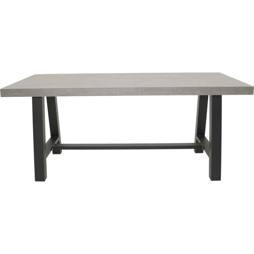 Lesli Living tuintafel Fresco - grijs - 180x90x75cm