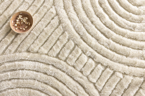 Rebellenclub Vloerkleed Kaimana - Wit