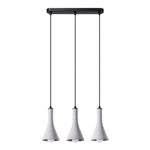 Sollux Lighting Hanglamp REA 3L beton - 46x12x110cm