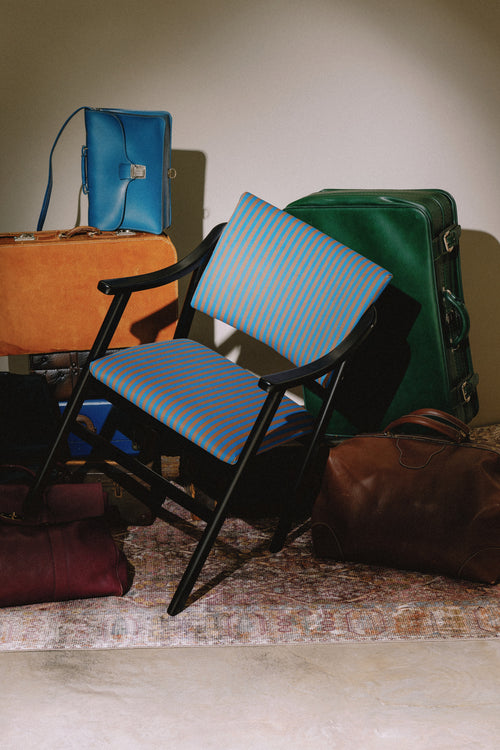 Stoel met armleuningen van beukenhout