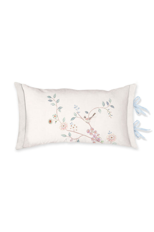 Pip Studio Decoratiekussen Desi Garden - 35 x 60 cm - Gebroken wit
