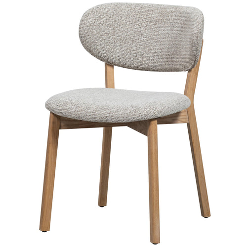 WOOOD eetkamerstoelen Udar Houten Frame - Naturel - Set van 6 - vtwonen shop