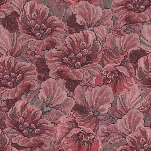 ESTAhome behang geborduurd bloemmotief mauve paars - 50 x 900 cm - 131871