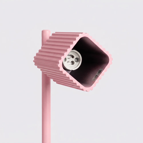 Sollux Lighting Tafellamp RAYO roze - 14,5x14,5x43cm