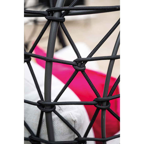 Garden Impressions hangstoel Panama swing egg- rope zwart - vtwonen shop