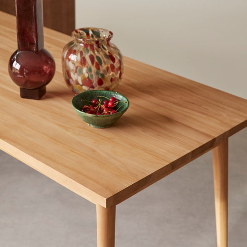 Tikamoon Jonàk - Massief teakhouten eettafel voor 6/8 personen. - Naturel - vtwonen shop