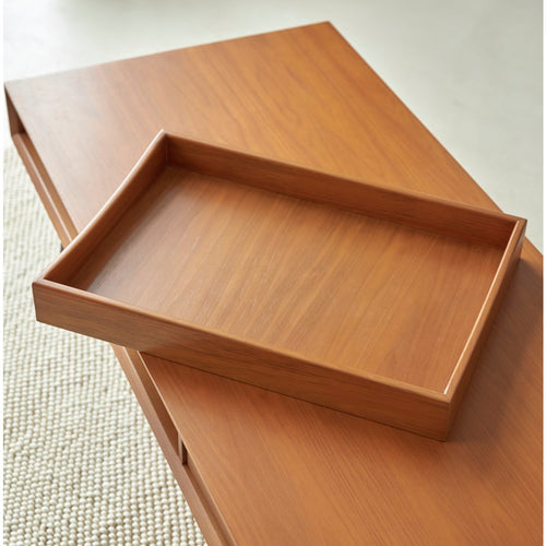 Tikamoon Teakhouten salontafel 135 x 65 cm - Naturel - vtwonen shop