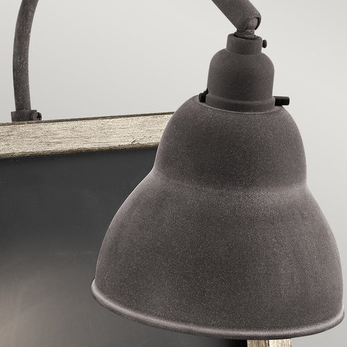 Elstead Chalkboard Sconce - Krijtbord wandlamp, verweerd zink