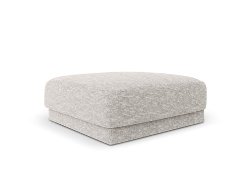 Micadoni - Poef "Miley" structurele stof geld - 90x90x40cm