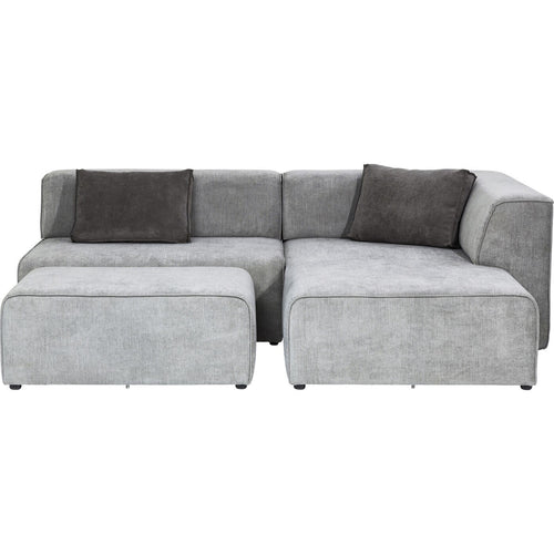 Kare Design Hoekbank Infinity rechts grijs