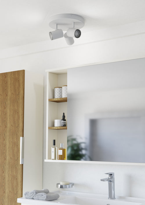 EGLO spot Consuma 1 - gu10 - Ø 25 cm - wit - vtwonen shop