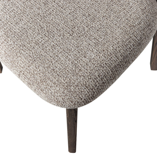 WOOOD eetkamerstoelen houten frame Udar - Donkerbruin - Set van 2