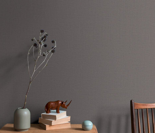 Erismann behang linnenstructuur grijs - 53 cm x 10.05 m - 661428 - vtwonen shop