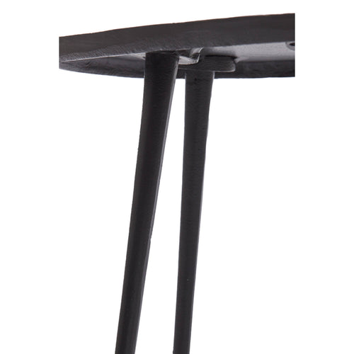 Light & Living bijzettafel PUNO - 48x32x37cm - zwart