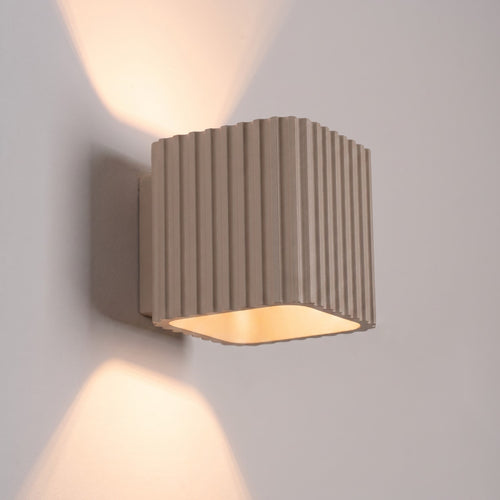 Sollux Lighting Wandlamp RIFF taupe G9 - 10x12x10cm