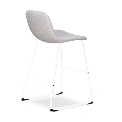 Nolon Nino-Mats Barkrukken Set van 2 - Beige - Wit - 65 cm - vtwonen shop