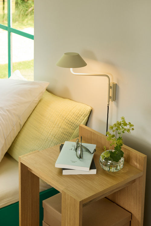 Hübsch wandlamp Cover - ijzer/polycarbonaat - 30x30xh25cm