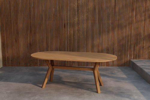 Rebellenclub  tuintafel Tronby - naturel