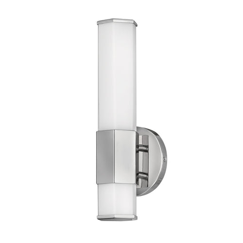 Elstead Hinkley Facet Geïntegreerde LED Badkamer Wandlamp Gepolijst Chroom, 3000K, IP44