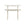 Leitmotiv side table Riqueza - grijs - 90x28x72.5cm