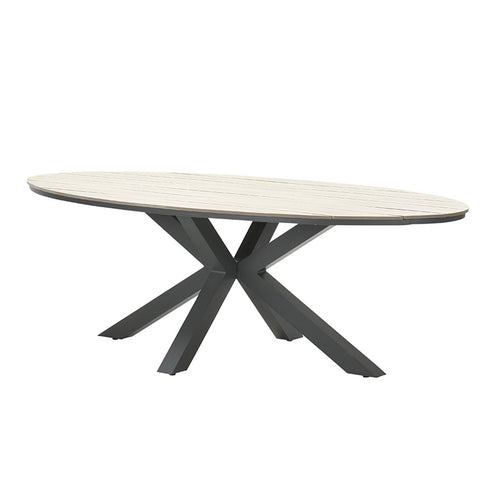 Garden Impressions tuinset Air XL - Tulli light teak look - 7-delig