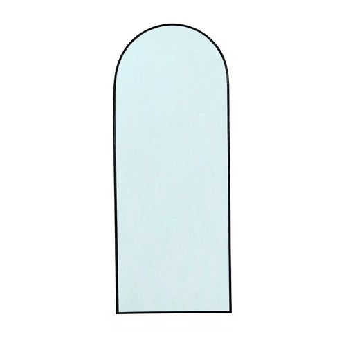 Giga Meubel Spiegel Bowie - Zwart Metaal - 80x3x180cm - vtwonen shop