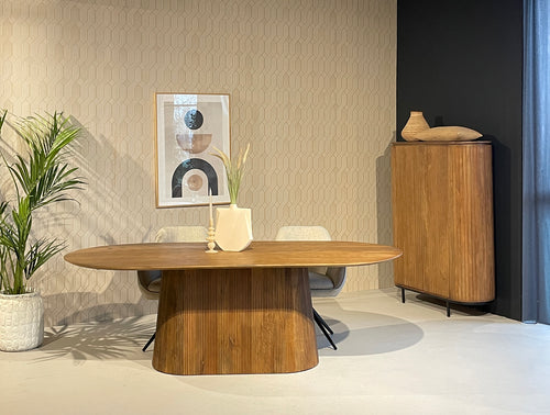 Livingfurn eetkamertafel Salvator - 230cm - mangohout