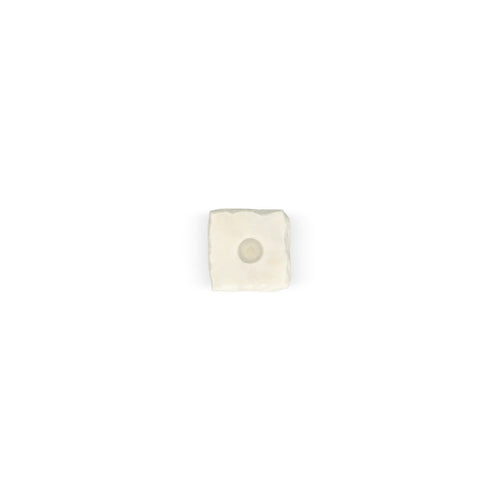 S|P Collection - Kandelaar 8x8xH8cm marmer wit Opus
