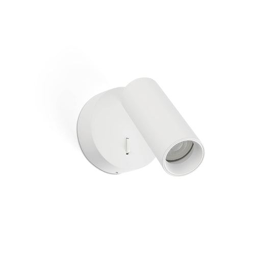Faro Stan Stan Slim leeswandlamp wit GU10 met schakelaar