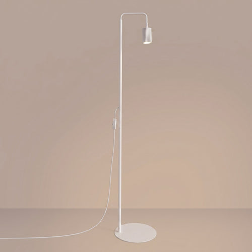 Sollux Lighting Vloerlamp KARBON 1 wit - 30x30x160cm