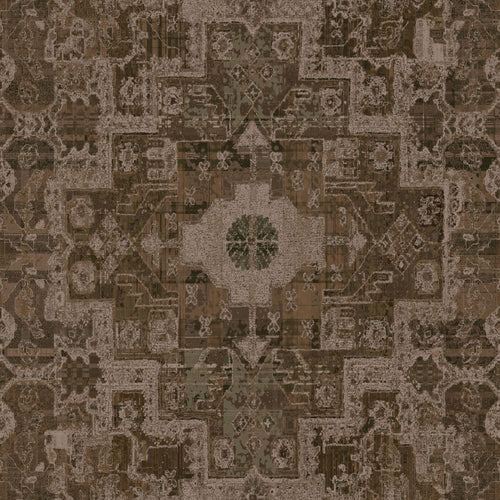 ESTAhome behang oosters kelim tapijt bruin - 50 x 900 cm - 131360 - vtwonen shop