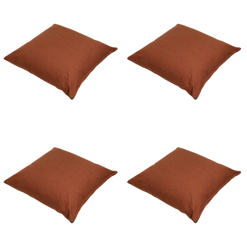 Madison sierkussen Best deal - rood - 45x45x10cm - set van 4