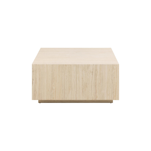 Rebellenclub Salontafel Gubbio - 90 x 90 cm - Beige - vtwonen shop