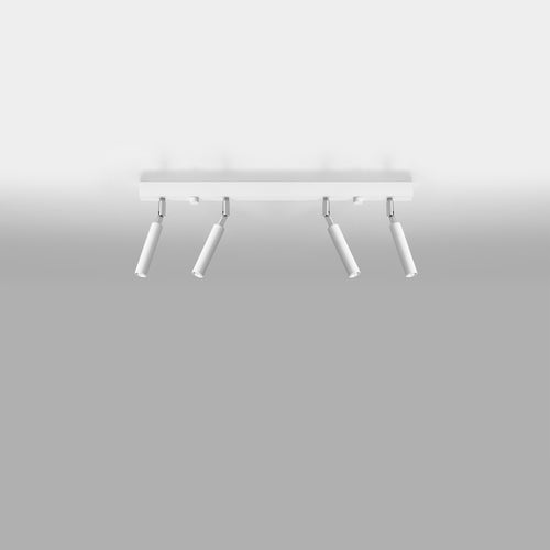 Sollux Lighting Plafondlamp EYETECH 4 wit - 60x3x20cm