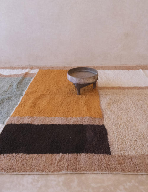 AFK Living vloerkleed Berber - handgemaakt - Wol - 255 x 355 cm