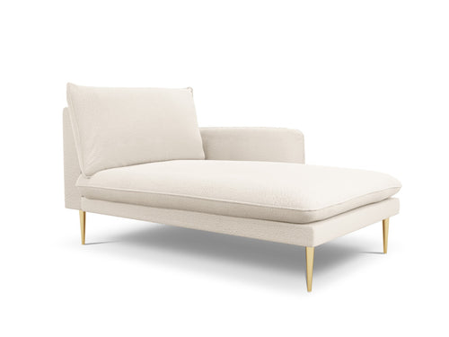 Cosmopolitan Design rechter chaise longue Vienna boucle, beige - 170x110x95cm