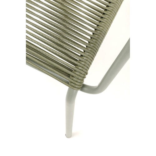 Kare Design Tuinmeubilair Madagascar tafel en 4 stoelen groen - vtwonen shop