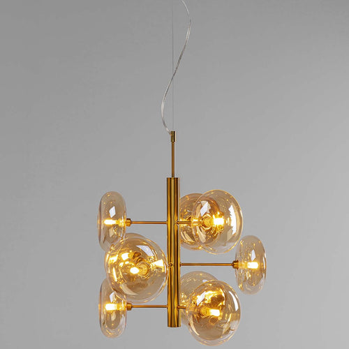 Kare Design Hanglamp Headlight messing