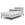 Cosmopolitan Design linker meridiaan Bali structurele stof, donkergrijs - 185x102x75cm