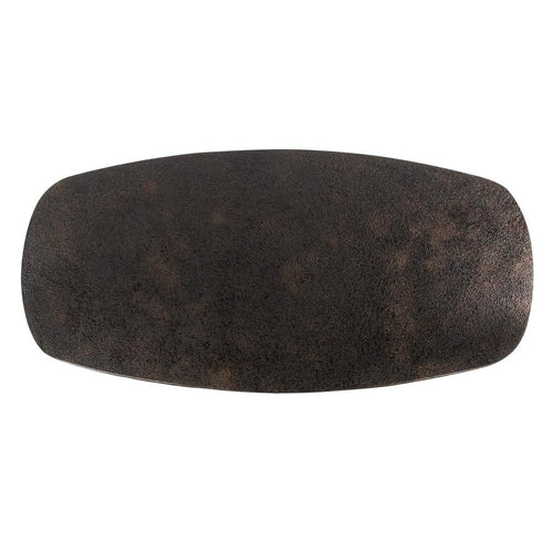 Giga Meubel Eettafel Metallic - Grijs Staal - 215x105x77cm