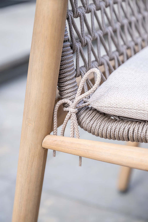 Garden Impressions Skala tuinstoelen set van 4 acacia / rope