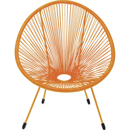 Kare Design Tuinfauteuil Acapulco Mono oranje