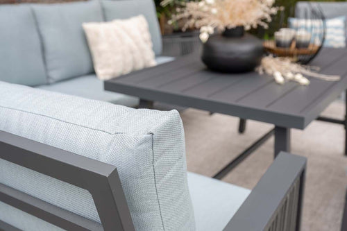 Garden Impressions Andrea L/D set 4delig rechts carbon black mint grey - vtwonen shop